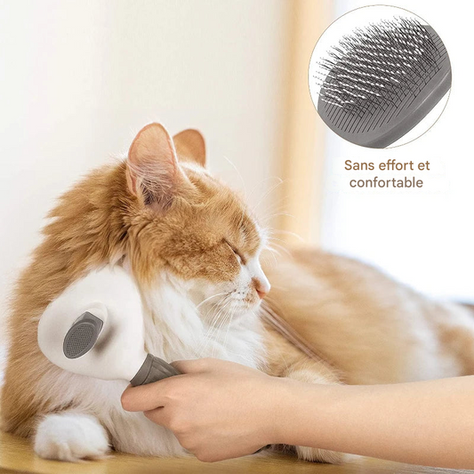 BROSSE DE TOILETTAGE POUR ANIMAUX.